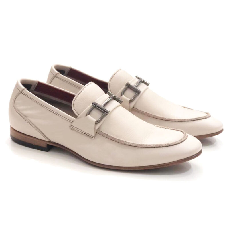 Mocassim Ferragem - Offwhite