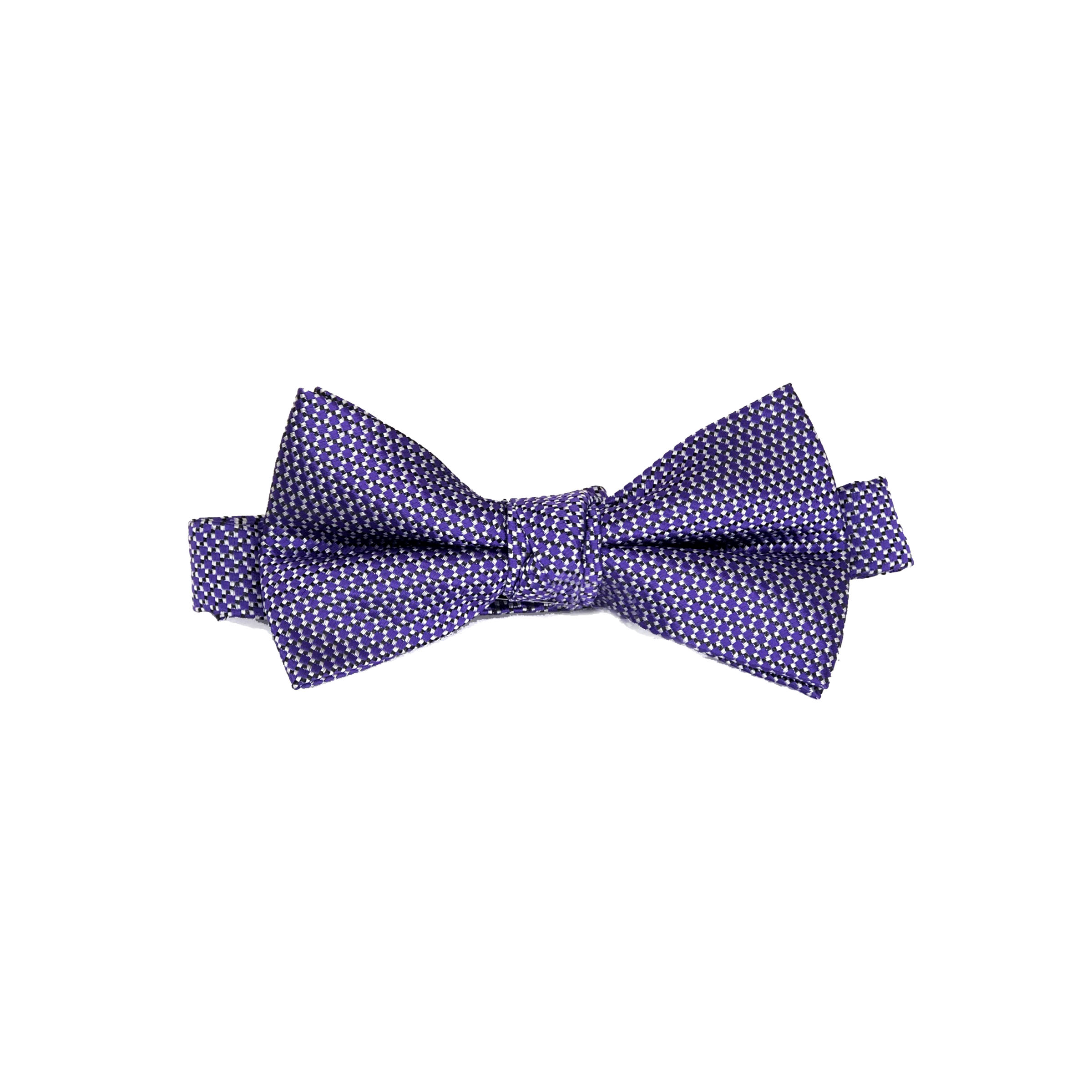Gravata Borboleta Jacquard - Lilás