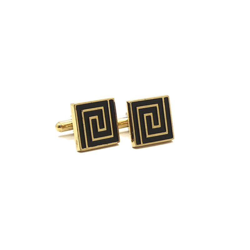Abotoadura Gold - Maze